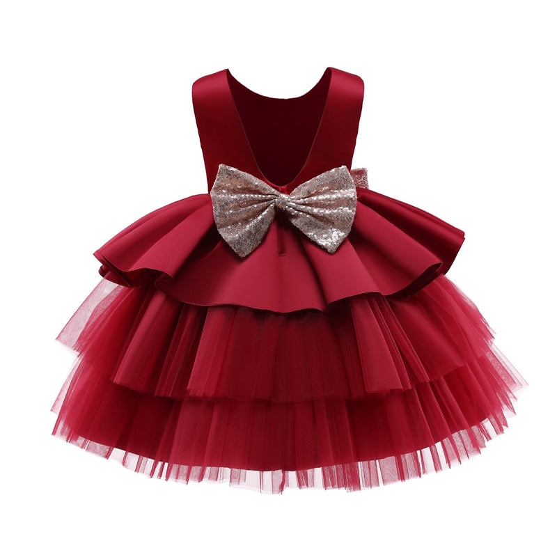 Toddler Baby Girls Princess Dress - Cute As A Button Boutique