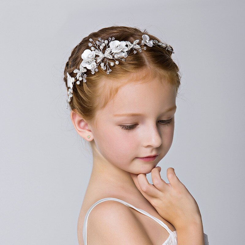 Crystal Flower Crown - Cute As A Button Boutique