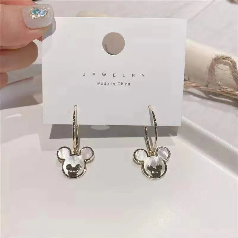Mickey Disney Kawaii Stud Earrings for Girl