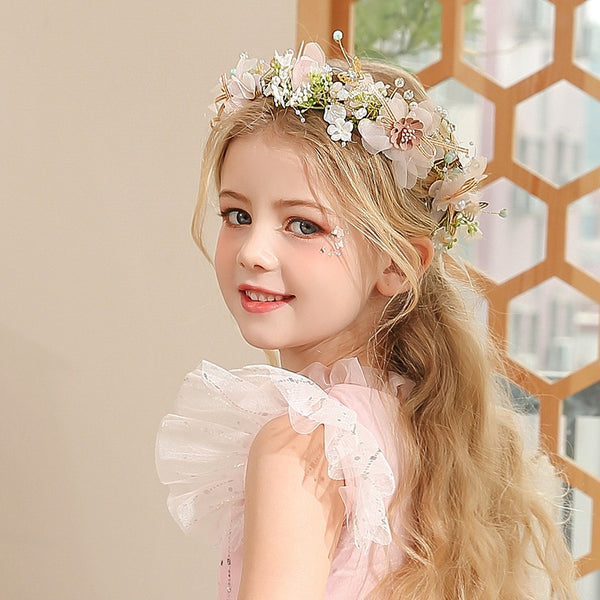 Crystal Flower Crown - Cute As A Button Boutique