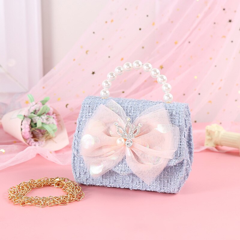 Bow Pearl Handbag - Cute As A Button Boutique