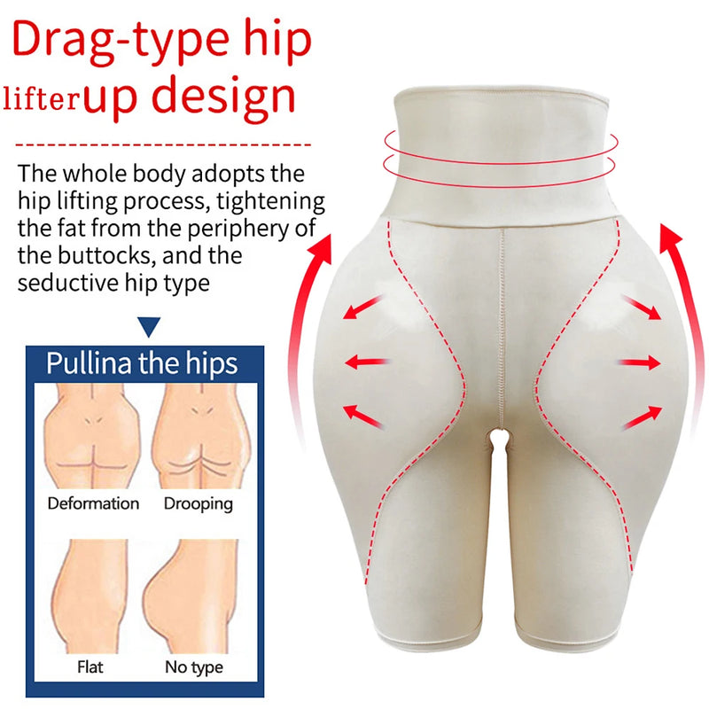 Hip Shapewear Panties Women Butt Lifter Shaper