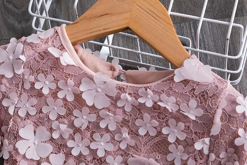 Autumn Long Sleeve Tulle Dress - Cute As A Button Boutique