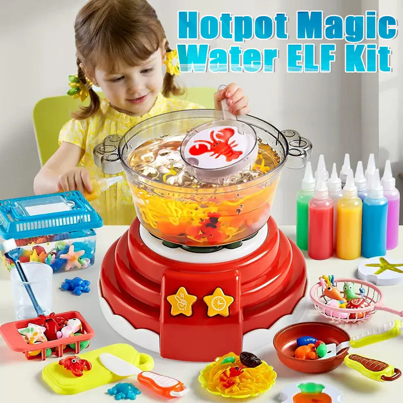 Magic Water ELF Toy Creative 3D Magic Gel Craft Kit Cartoon Style