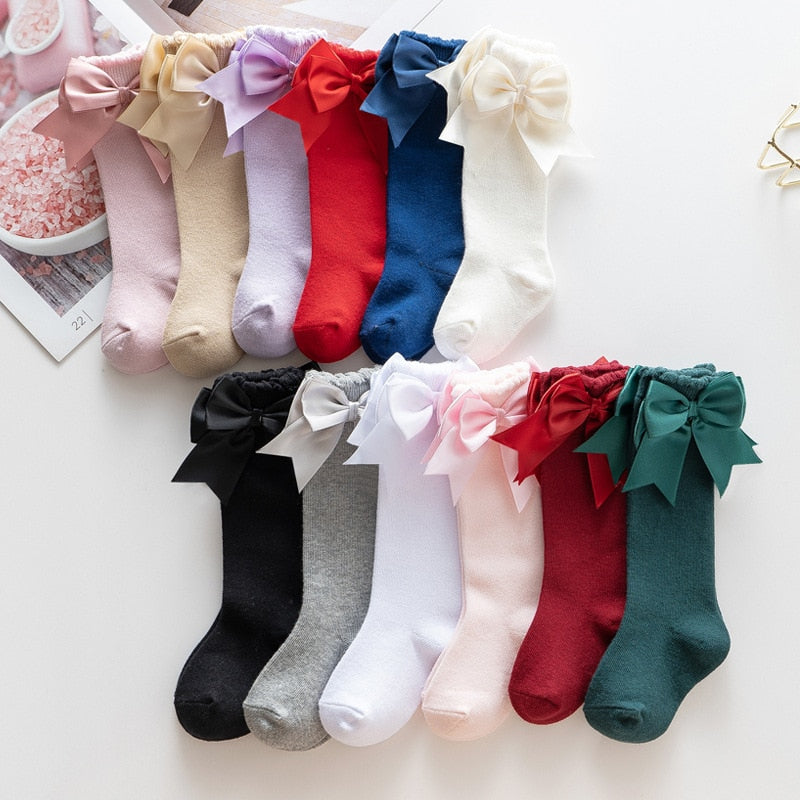 Winter Autumn Kids Knee High Socks - Cute As A Button Boutique