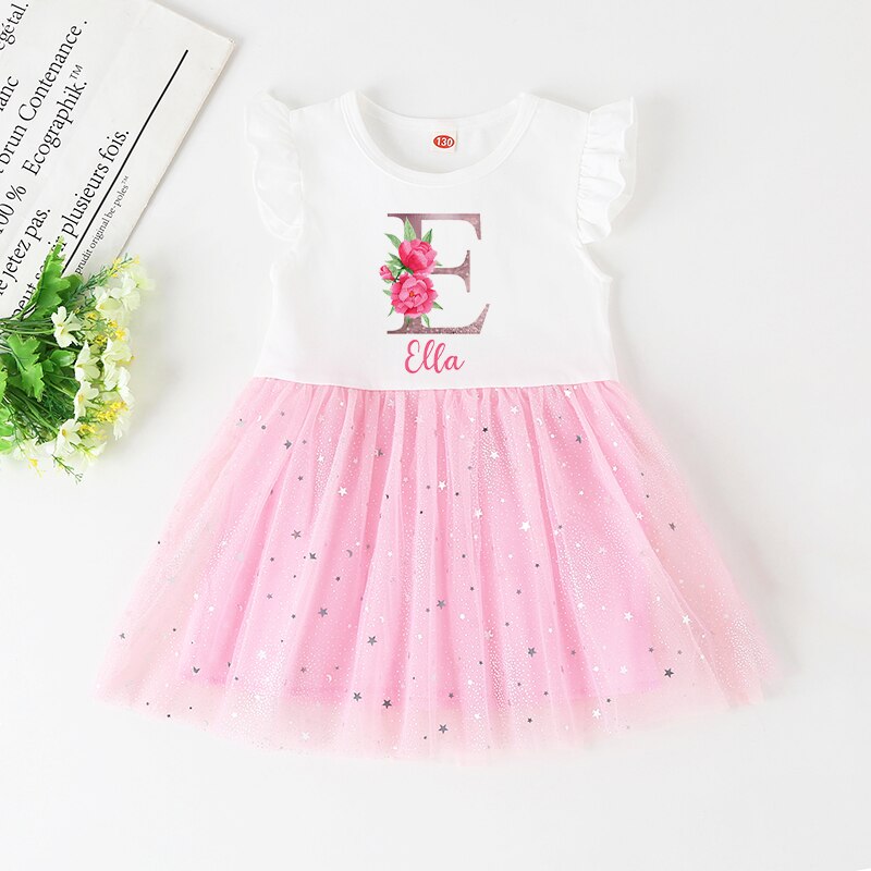 Personalised Baby Girls Dress - Cute As A Button Boutique
