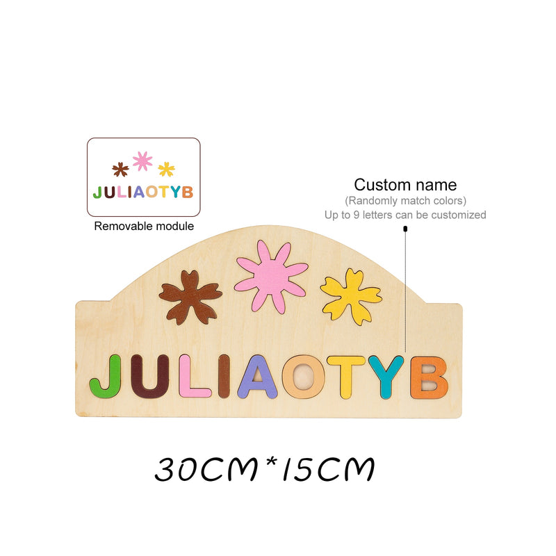Name Puzzle for Kids Personalized Baby Gifts - Cute As A Button Boutique